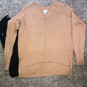 Tan sweater